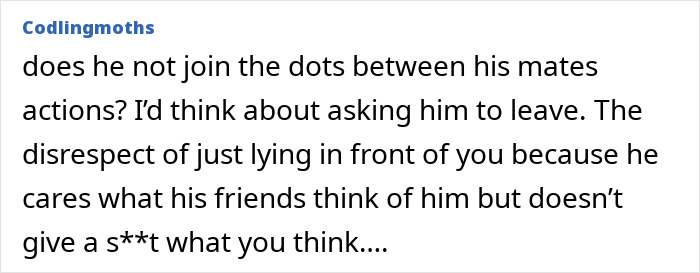 A message criticizing a husband's attitude towards parenting and disrespect towards his new mom wife. A message criticizing a husband's attitude towards parenting and disrespect towards his new mom wife.