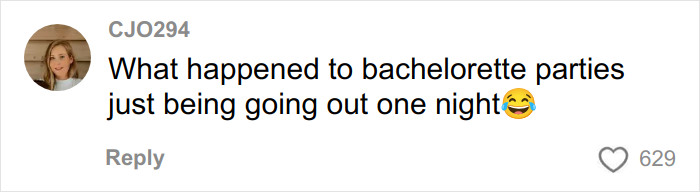 Woman Who Refuses To Go Into Debt Over Bachelorette Party Sparks Debate About Boundaries Woman Who Refuses To Go Into Debt Over Bachelorette Party Sparks Debate About Boundaries