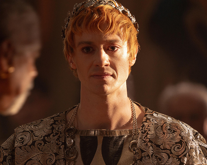 A man in ornate costume looks ahead, illustrating casting choices in Beatles biopic discussions. A man in ornate costume looks ahead, illustrating casting choices in Beatles biopic discussions.