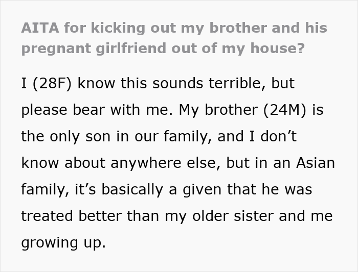 “All Hell Broke Loose”: Woman Defends Her Husband, Kicks Brother And His Pregnant GF Out “All Hell Broke Loose”: Woman Defends Her Husband, Kicks Brother And His Pregnant GF Out