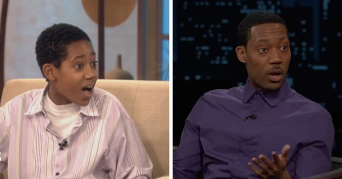 Actor as a child and adult, showcasing successful comeback.