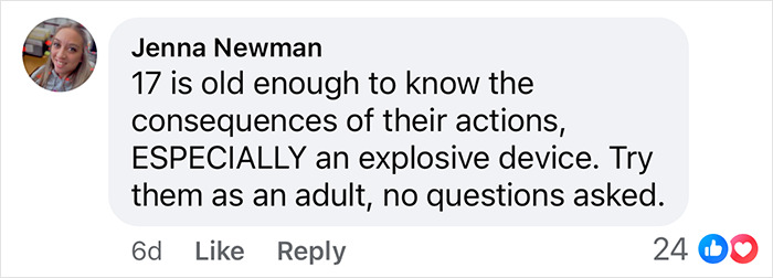 "Hope He's Charged As An Adult!": Angry Teen Blows Up Girl’s House After She Said No "Hope He's Charged As An Adult!": Angry Teen Blows Up Girl’s House After She Said No