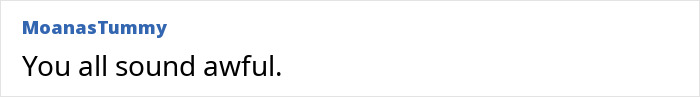 Comment from user MoanasTummy expressing disapproval about neighborhood pet complaints. Comment from user MoanasTummy expressing disapproval about neighborhood pet complaints.