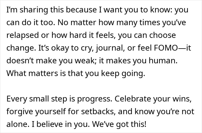 Motivational text about resilience and progress, encouraging participation in No-Buy 2025 to resist consumerism. Motivational text about resilience and progress, encouraging participation in No-Buy 2025 to resist consumerism.