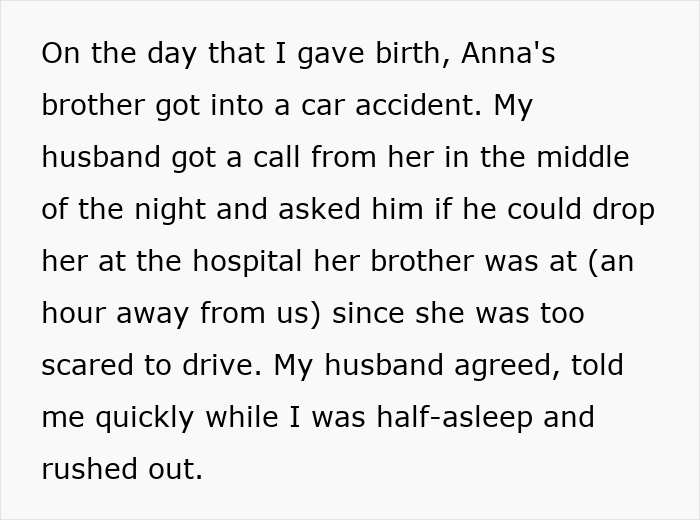 Husband helps female friend with emergency during wife's childbirth, revealing surprising reasons. Husband helps female friend with emergency during wife's childbirth, revealing surprising reasons.