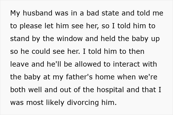 Text message reveals husband chose friend over child's birth, wife responds with divorce plans. Text message reveals husband chose friend over child's birth, wife responds with divorce plans.