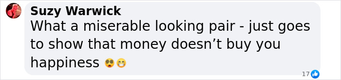 Comment on Bianca Censori's post, discussing appearance and money, with emoji reactions at the bottom. Comment on Bianca Censori's post, discussing appearance and money, with emoji reactions at the bottom.