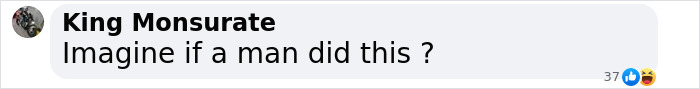 Comment questioning gender bias in response to a woman's journey post-cancer diagnosis. Comment questioning gender bias in response to a woman's journey post-cancer diagnosis.