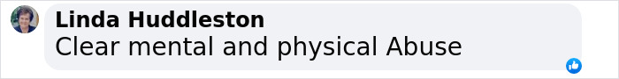Comment highlights mental and physical abuse related to horror house case. Comment highlights mental and physical abuse related to horror house case.