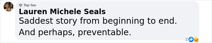 Comment expressing sadness about a story's tragic ending and its preventability, related to Gene Hackman's notes to his wife. Comment expressing sadness about a story's tragic ending and its preventability, related to Gene Hackman's notes to his wife.