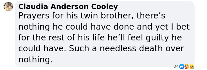 Heartbreaking message for twin brother's needless death, expressing grief and empathy. Heartbreaking message for twin brother's needless death, expressing grief and empathy.