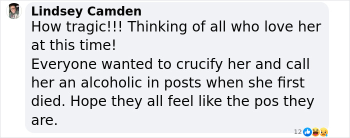 Comment expressing grief over Michelle Trachtenberg's passing, mentioning rumors and social media reactions. Comment expressing grief over Michelle Trachtenberg's passing, mentioning rumors and social media reactions.