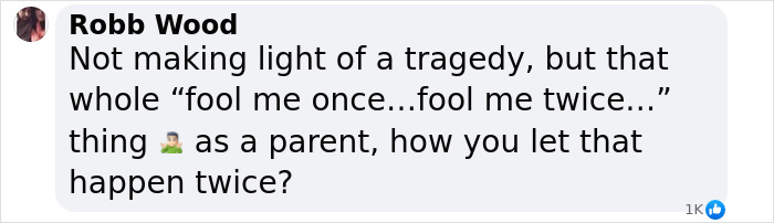 Comment questioning repeated incidents of leaving infant in hot car. Comment questioning repeated incidents of leaving infant in hot car.