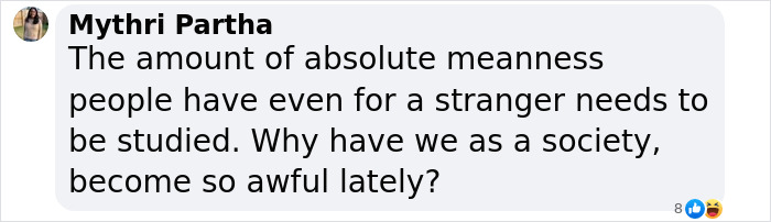 Comment discussing meanness in society, questioning recent societal changes. Comment discussing meanness in society, questioning recent societal changes.