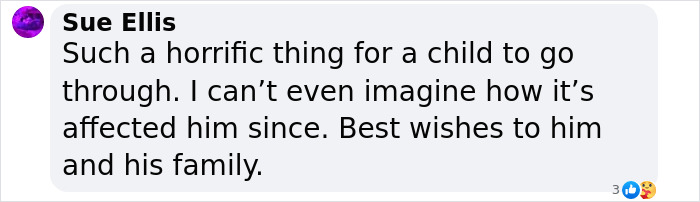 Comment expressing sympathy about a boy whose actions led to his mom's prison sentence. Comment expressing sympathy about a boy whose actions led to his mom's prison sentence.