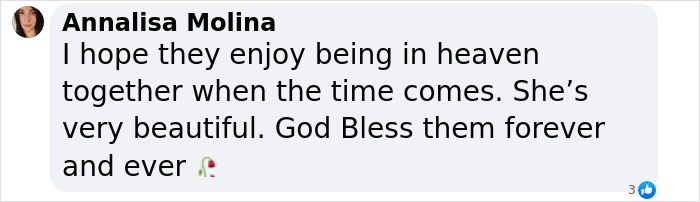Comment discussing viral nun's emotional moment over Pope's casket, expressing admiration and blessing. Comment discussing viral nun's emotional moment over Pope's casket, expressing admiration and blessing.