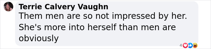 Comment critiquing Jennifer Lopez at Saudi F1 race, suggesting she is self-absorbed. Comment critiquing Jennifer Lopez at Saudi F1 race, suggesting she is self-absorbed.