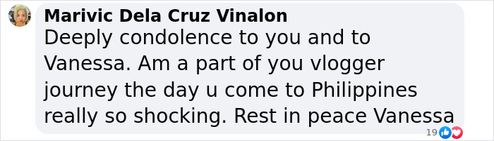 Condolence message for 28-year-old woman who passed away due to mysterious illness while traveling. Condolence message for 28-year-old woman who passed away due to mysterious illness while traveling.