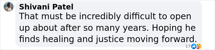 Text expressing support for man held captive by stepmom for 20 years. Text expressing support for man held captive by stepmom for 20 years.