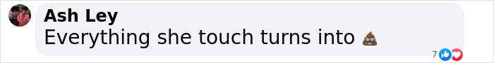 Comment criticizing a PR stunt at donut shop, mentioning transformation into poop emoji.” Comment criticizing a PR stunt at donut shop, mentioning transformation into poop emoji.”