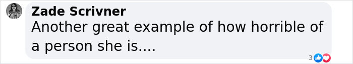 Comment criticizing a public figure, stating negativity about their character. Comment criticizing a public figure, stating negativity about their character.