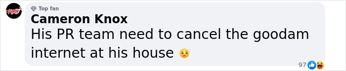 Screenshot of a social media comment reacting to Kanye West's controversial confession. Screenshot of a social media comment reacting to Kanye West's controversial confession.