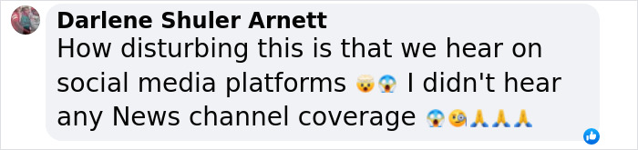Social media comment on disturbing New England serial assassination news; emojis express shock and disbelief. Social media comment on disturbing New England serial assassination news; emojis express shock and disbelief.
