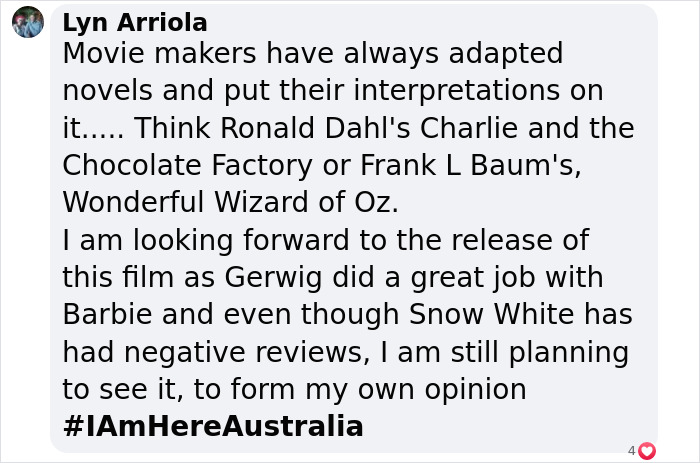 Comment discussing film adaptations and anticipation for a 'Narnia' reboot amid gender swap rumors. Comment discussing film adaptations and anticipation for a 'Narnia' reboot amid gender swap rumors.