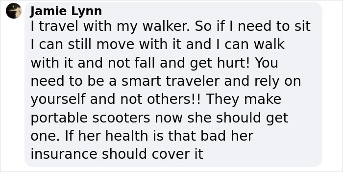 Plus-sized passenger comment on wheelchair independence at airports. Plus-sized passenger comment on wheelchair independence at airports.