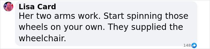 Comment by Lisa on plus-sized passenger and wheelchair use at the airport. Comment by Lisa on plus-sized passenger and wheelchair use at the airport.