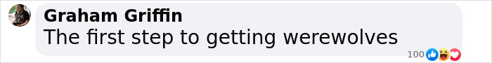 Comment on dire wolves resurrection leading to werewolves joke, sparking debate. Comment on dire wolves resurrection leading to werewolves joke, sparking debate.