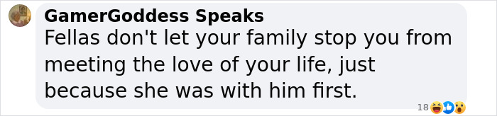 GamerGoddess Speaks message about family and love choices, relating to a 64-year-old film legend's romance decision. GamerGoddess Speaks message about family and love choices, relating to a 64-year-old film legend's romance decision.