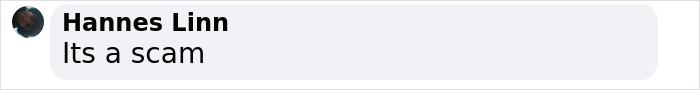 Hannes Linn comments 'It's a scam' on conspiracy theorists discussing a 'fake' hand on Blue Origin capsule. Hannes Linn comments 'It's a scam' on conspiracy theorists discussing a 'fake' hand on Blue Origin capsule.
