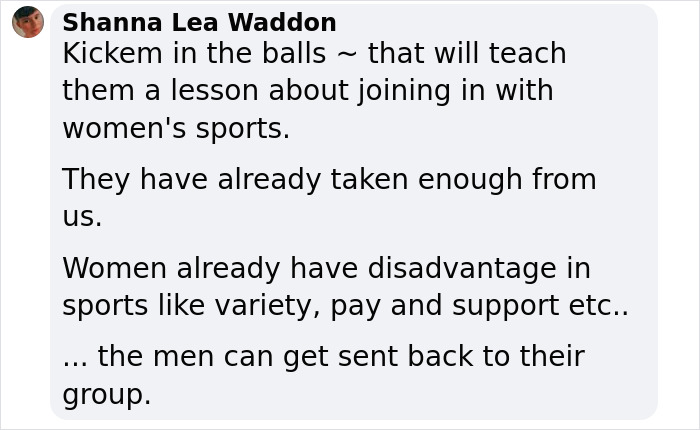 Comment on women athletes and sports inclusion issues. Comment on women athletes and sports inclusion issues.