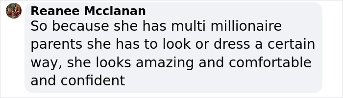 A comment praises Shiloh's new look and confidence despite having famous parents. A comment praises Shiloh's new look and confidence despite having famous parents.