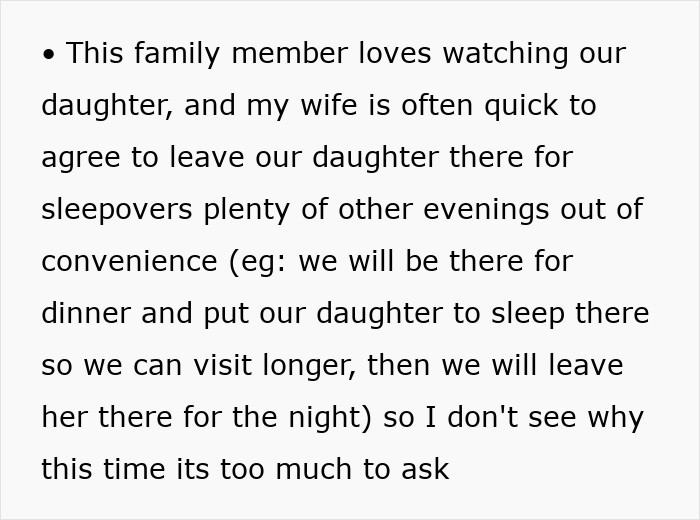 Man Refuses To Watch Daughter On Wife&rsquo;s Night Out: &ldquo;A Form Of Punishment&rdquo;