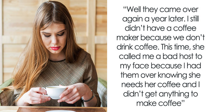 Woman Rants Online As Friend Dubs Her A ‘Bad Host’ For Not Buying A ‘Guest Coffee Maker’