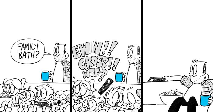 21 Comics By This Artist Who Gets What It’s Like To Raise Kids And Keep It Together (Sort Of)