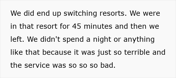 Text from an unhappy guest describing poor service at a 5-star resort in Turkey. Text from an unhappy guest describing poor service at a 5-star resort in Turkey.