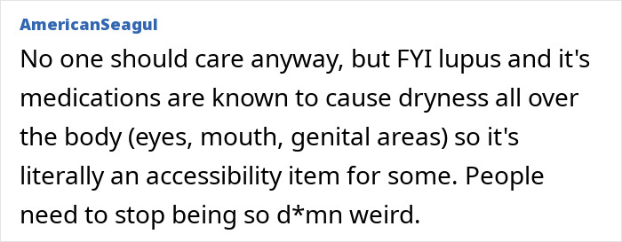 Comment on Selena Gomez's item related to lupus, emphasizing accessibility importance. Comment on Selena Gomez's item related to lupus, emphasizing accessibility importance.
