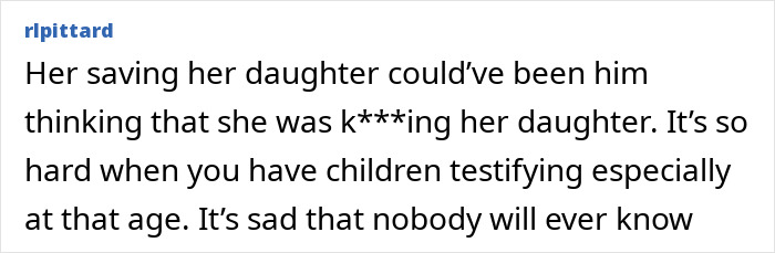Text from online forum discussing complexities of child testimony in court cases. Text from online forum discussing complexities of child testimony in court cases.