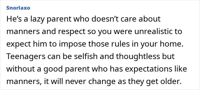 Text screenshot discussing parenting challenges and expectations about stepkids' behavior. Text screenshot discussing parenting challenges and expectations about stepkids' behavior.