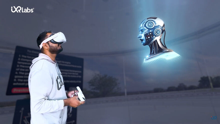 I Tried A VR Jet Engine Simulation And It Blew My Mind (Literally)