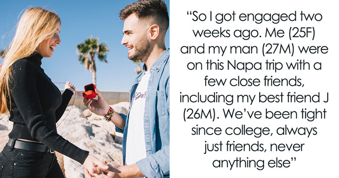 Woman Got Engaged, But Within Minutes Her Best Friend Made It Look Like She Was Celebrating Alone