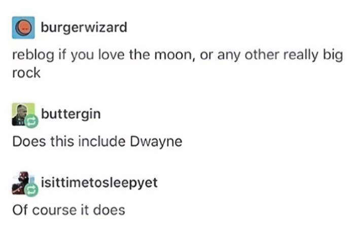 A The Rock meme featuring an edited image of Dwayne "The Rock" Johnson with a smiling face and a small cartoon character of SpongeBob SquarePants attached to his head, referencing a famous SpongeBob quote. The text above reads, "IT'S NOT JUST A BOULDER... sniffle it's a rock," humorously combining The Rock's name with the iconic SpongeBob line, creating a playful and nostalgic reference.