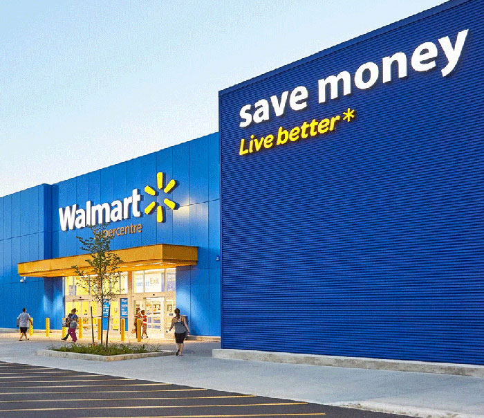 Walmart storefront with customers entering, highlighting a controversy involving a tall cisgender woman. Walmart storefront with customers entering, highlighting a controversy involving a tall cisgender woman.