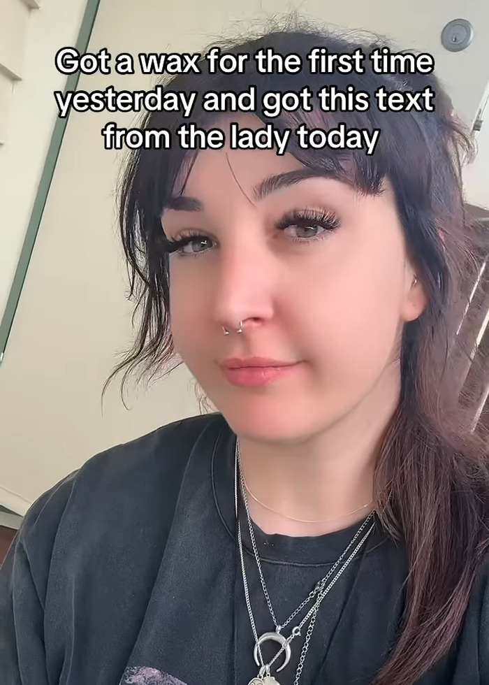 Woman discusses waxing experience, sparking outrage over size-based pricing by waxer. Woman discusses waxing experience, sparking outrage over size-based pricing by waxer.