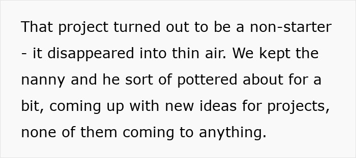 Text about wife's frustration after husband's broken promises on getting a job. Text about wife's frustration after husband's broken promises on getting a job.