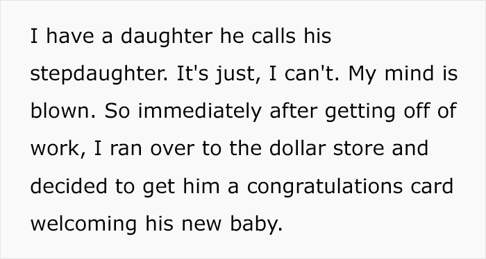 Text recounting a woman’s reaction to her boyfriend’s cheating with pregnancy results. Text recounting a woman’s reaction to her boyfriend’s cheating with pregnancy results.