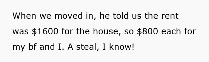 Text message discussing rent split between couple, related to rent money being secretly pocketed. Text message discussing rent split between couple, related to rent money being secretly pocketed.